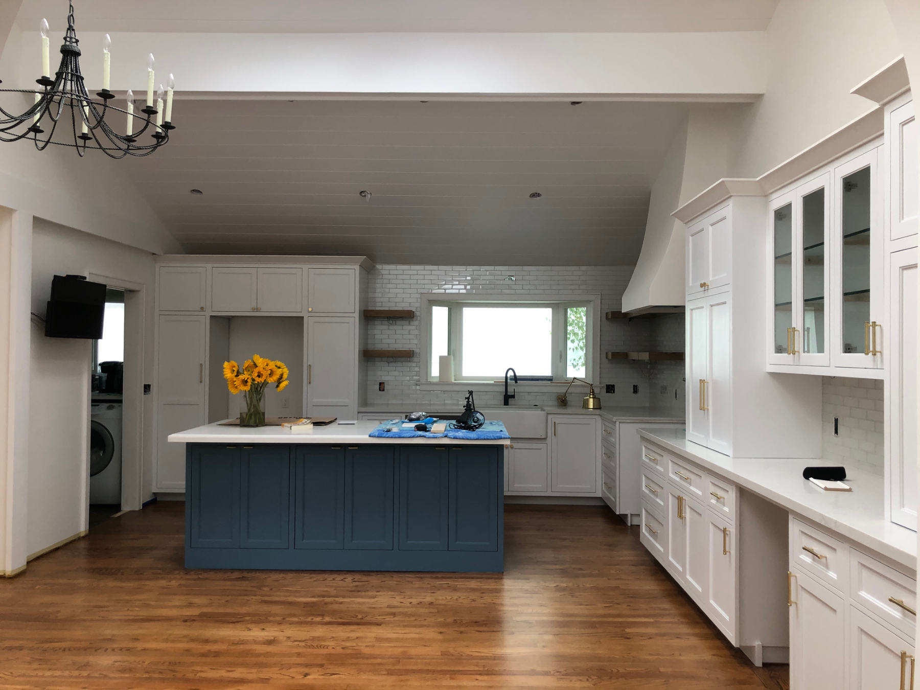 Completed kitchen